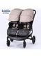 Kidilo twins stroller lb100 | عربة الأطفال التوأم كيديلو