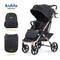 Kidilo Stroller S666 with Mommy Bag + Winter Cover | عربة أطفال من كيديلو مع حقيبة للأم وكفر شتوي