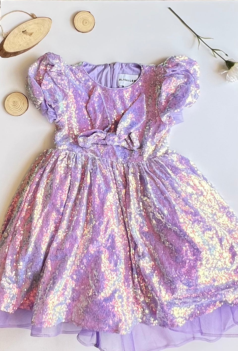 Purple Soiree Dress