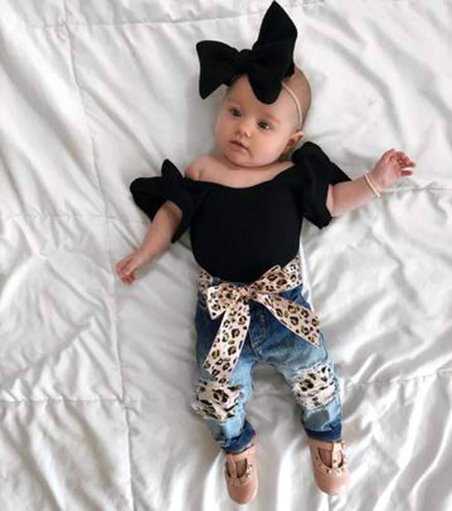 Baby Black Ribbon Set