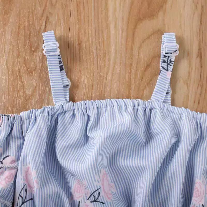 Baby Flower Jeans Set