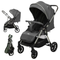 Kidilo Stroller D3 | عربية بيبي كيديلو ذراع قلاب يد ترولي مستويات ظهر اتوماتيك