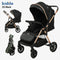Kidilo Stroller D3 | عربية بيبي كيديلو ذراع قلاب يد ترولي مستويات ظهر اتوماتيك